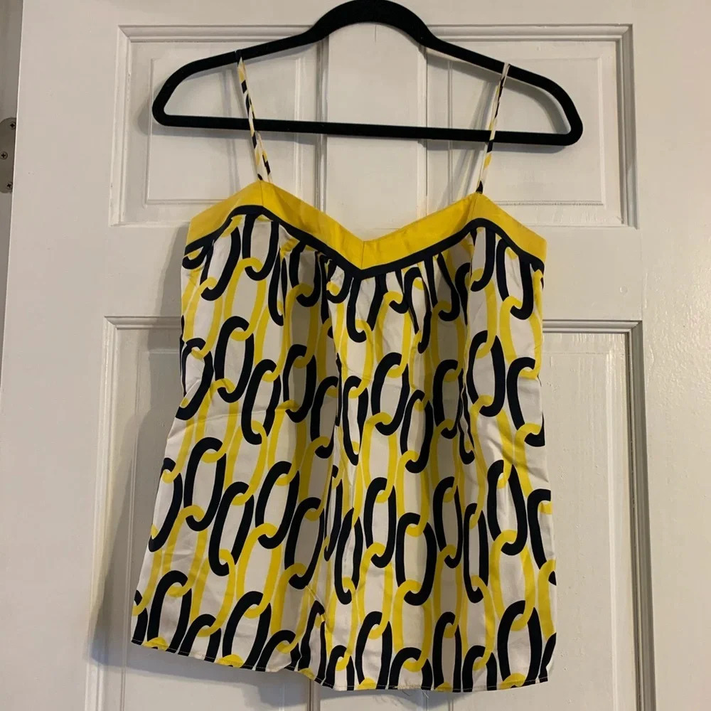 Silk Geometric Milly Tank